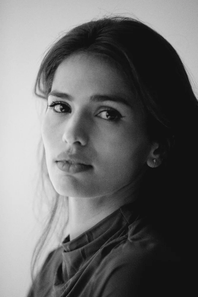 Retrato de Sara Sálamo.