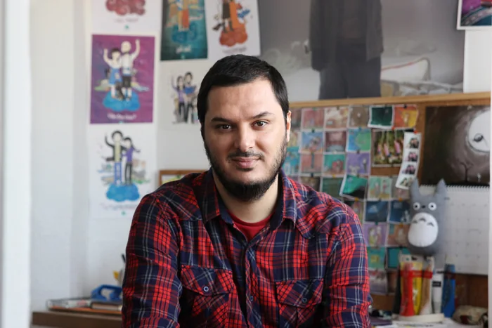 Retrato de Álex Rey.