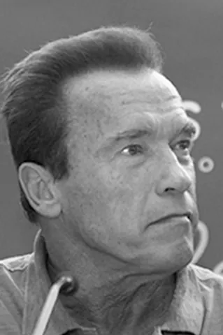Retrato de Arnold Schwarzenegger